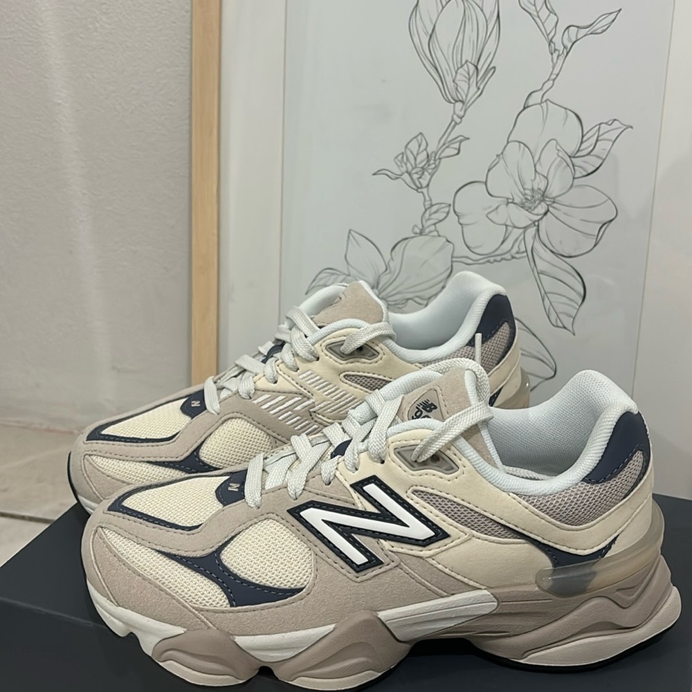 New Balance 9060 Gray Beige for women or kid size